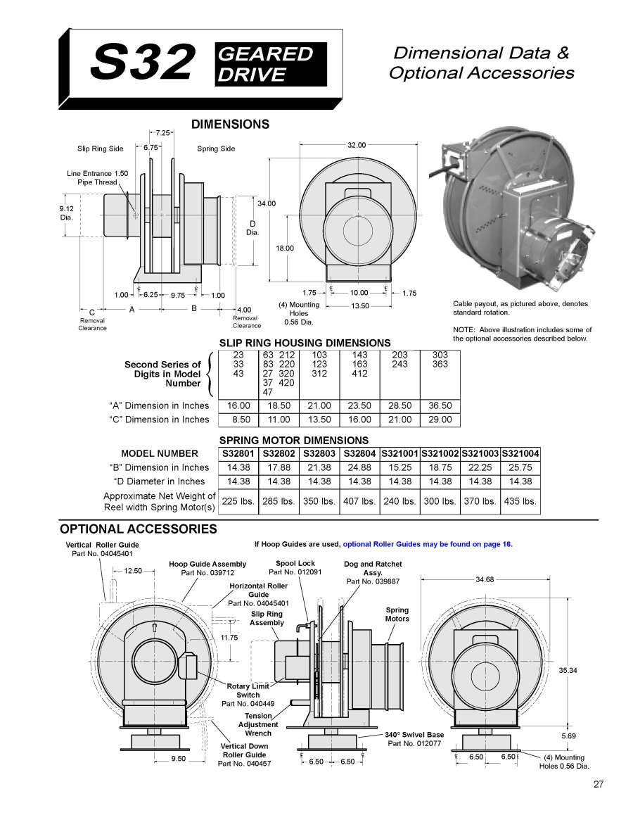 Cable Management Engineered Products Cable Reels